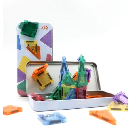 Nomic Clacki Mini 26 Piezas - Juego de Construcción Magnético
