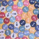 Componentes del juego Multiplications de Londji para practicar cálculo mental
