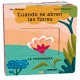 Portada del libro Cuando se abren las flores. La primavera de Combel Editorial.