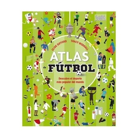 Portada del libro Atlas de fútbol de SM