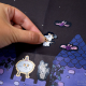 Enchanted Poster con pegatinas removibles
