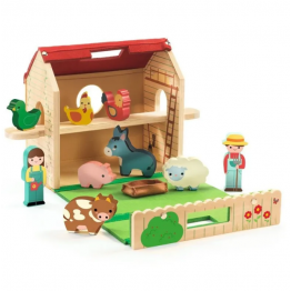 Softy Color Baby Farm - Granja Portátil educativa para bebés