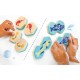 Puzzle de peces de colores para el baño Ludi.