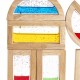 BLOQUES DE AGUA MONTESSORI Rainbow Blocks Guidecraft