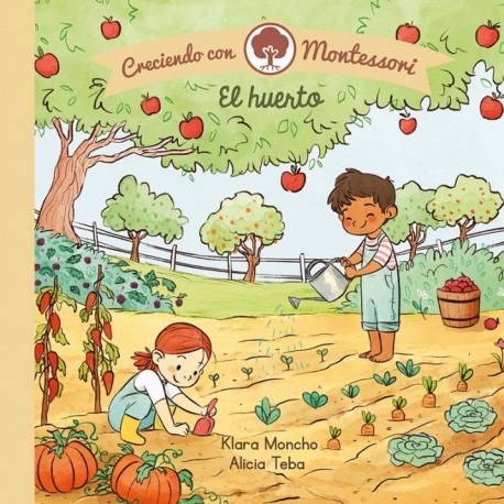 EL HUERTO CRECIENDO CON MONTESSORI