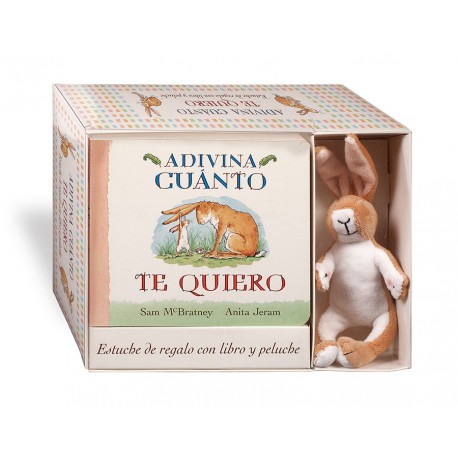 ADIVINA CUANTO TE QUIERO LIBRO + PELUCHE