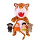 MARIONETAS EL LIBRO DE LA SELVA Fiesta Craft The Jungle Book Hand Finger Puppet