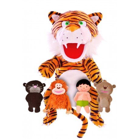 MARIONETAS EL LIBRO DE LA SELVA Fiesta Craft The Jungle Book Hand Finger Puppet