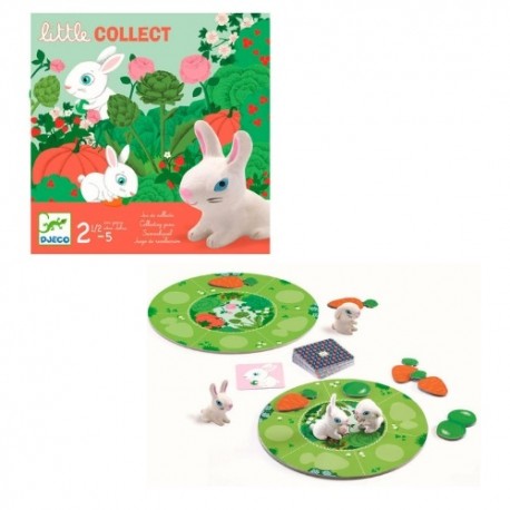 Djeco Little Collect – Juego De Mesa Educativo Para Niños +2.5 Años | Divertido Y Fácil De Compartir En Familia