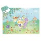 PUZZLE SILUETA PRINCESA DE PRIMAVERA DJECO DJ07238