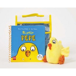 EL POLLO PEPE CON PELUCHE