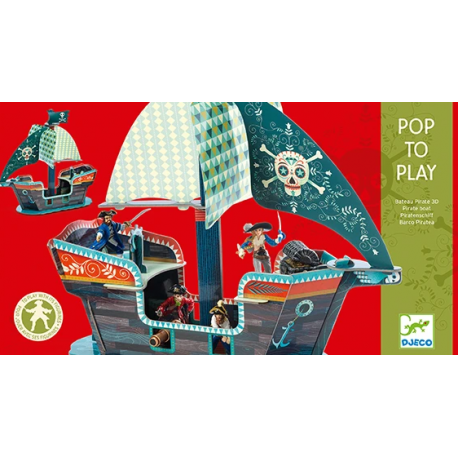 BARCO PIRATA POP TO PLAY Construcciones Comprar