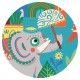 PUZZLE SILUETA ELEFANTE ASIATICO Djeco