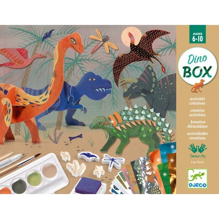 DJECO The Fairy Box - Kit de manualidades multiactividad, tamaño mediano