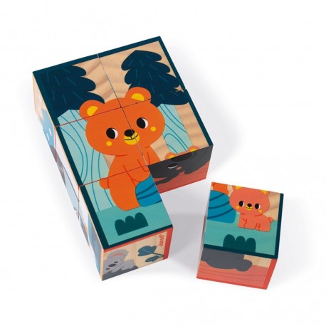 ROMPECABEZAS DE 6 CUBOS Janod | Puzzles | Comprar