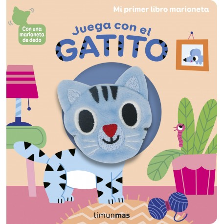 JUEGA CON EL GATITO LIBRO MARIONETA