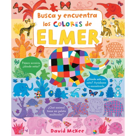 BUSCA Y ENCUENTRA LOS COLORES DE ELMER