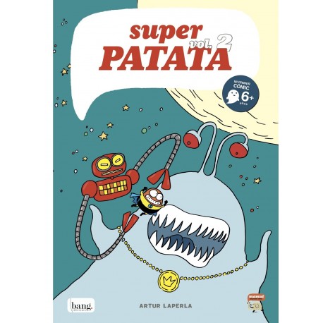 SUPERPATATA 2 Artut Laperla Comic Para Ninos Bang Ediciones Mamut Comic Portada Libro