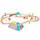 WOOD & WHEELS TRAIN SET B.TOYS