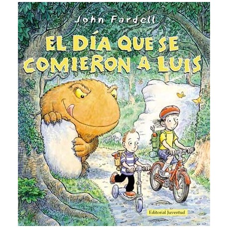 EL DIA QUE SE COMIERON A LUIS Editorial Juventud Portada Libro