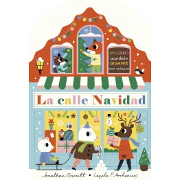 LA CALLE NAVIDAD. LIBRO ACORDEÓN