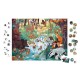 PUZZLE HUELLAS DE ANIMALES WWF JANOD