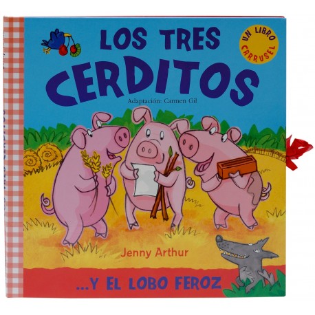 LOS TRES CERDITOS LIBRO CARRUSEL Combel Libro con Escenario 