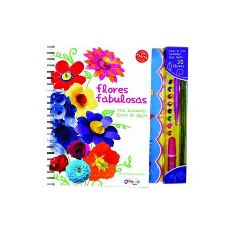 FLORES FABULOSAS Catapulta Klutz Portada Libro