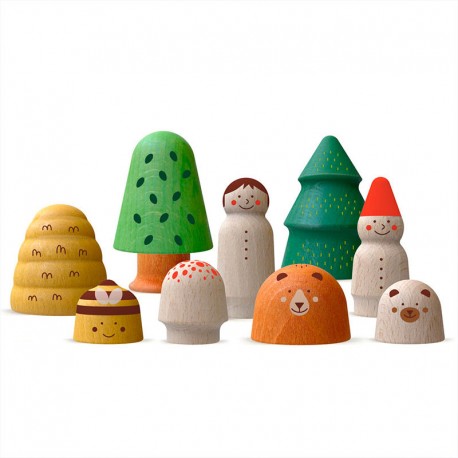 BOSQUE DE MADERA LONDJI