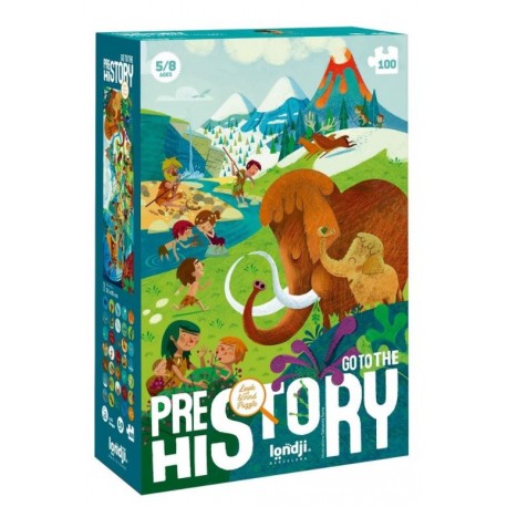 PUZZLE GO TO THE PREHISTORY LONDJI