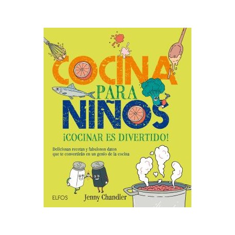 COCINA PARA NIÑOS, de jenny chandler | Comprar libro