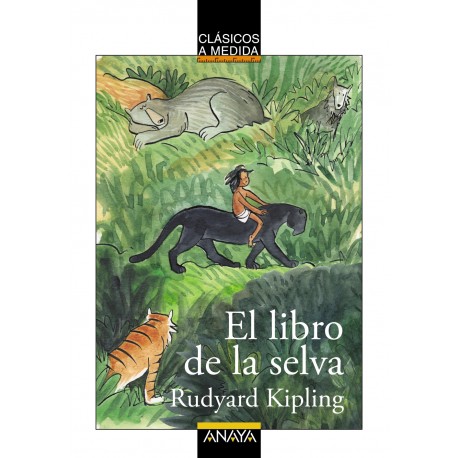 adaptacion el libro de la selva clasicos a medida anaya