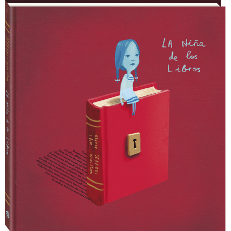 LA NINA DE LOS LIBROS Oliver Jeffers Andana Portada Libro