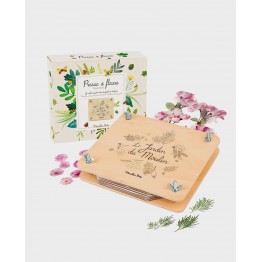 PRENSA DE FLORES