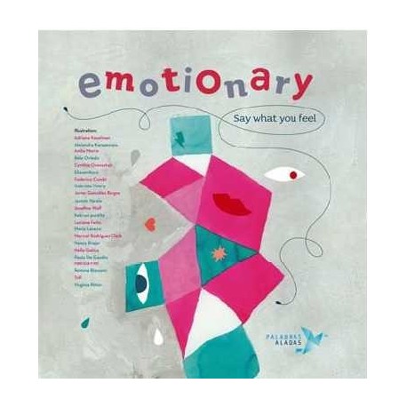 emotionary libro sobre emociones para ninos en ingles palabras aladas 