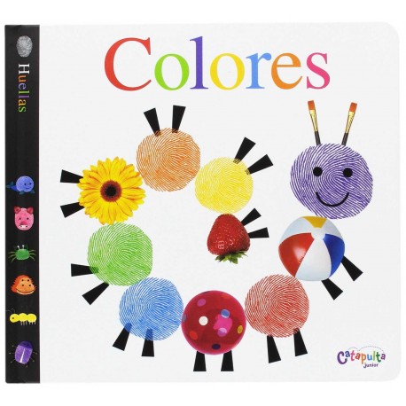 huellas colores catapulta klutz libro para bebes con texturas