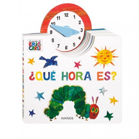 QUE HORA ES LIBRO CON RELOJ