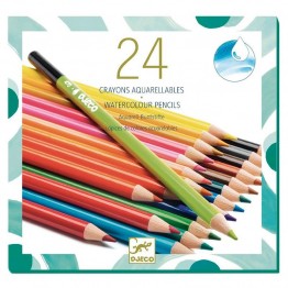 24 LÁPICES ACUARELABLES