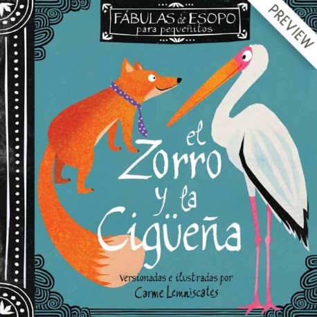 EL ZORRO Y LA CIGUENA 