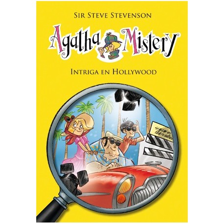 INTRIGA EN HOLLYWOOD Agatha Mistery Portada Libro