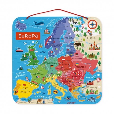 MAPA MAGNETICO EUROPA