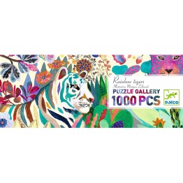 PUZZLE RAINBOW TIGERS 1000 PIEZAS