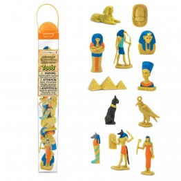 TUBO MINIATURAS ANTIGUO EGIPTO