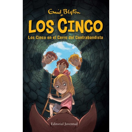 LOS CINCO EN EL CERRO DEL CONTRABANDISTA Portada Libro