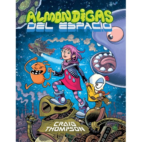 ALMONDIGAS DEL ESPACIO Comic Astiberri Portada Libro