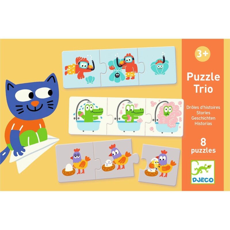 PUZZLE TR O HISTORIAS de Djeco Puzzles Comprar