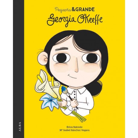 PEQUENA Y GRANDE GEORGIA O KEEFFE Portada Libro