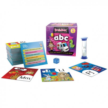 JUEGO DE MEMORIA ABC EN ESPANOL Brainbox Detalle