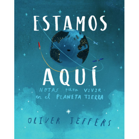 ESTAMOS AQUI Oliver Jeffers Andana Editorial Portada Libro