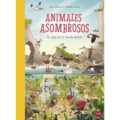 ANIMALES ASOMBROSOS SM Portada Libro